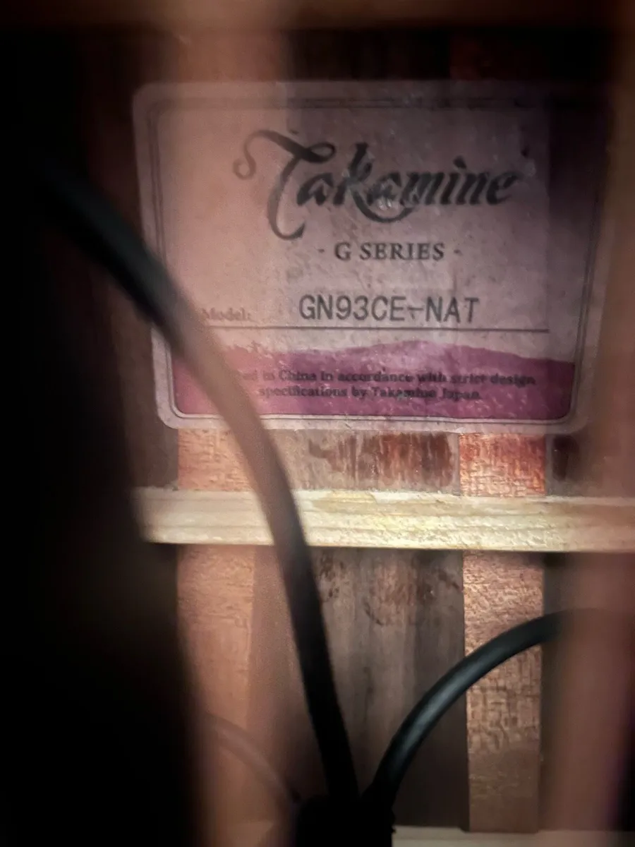 Takamine G-Series GN93CE-NAT - Image 3