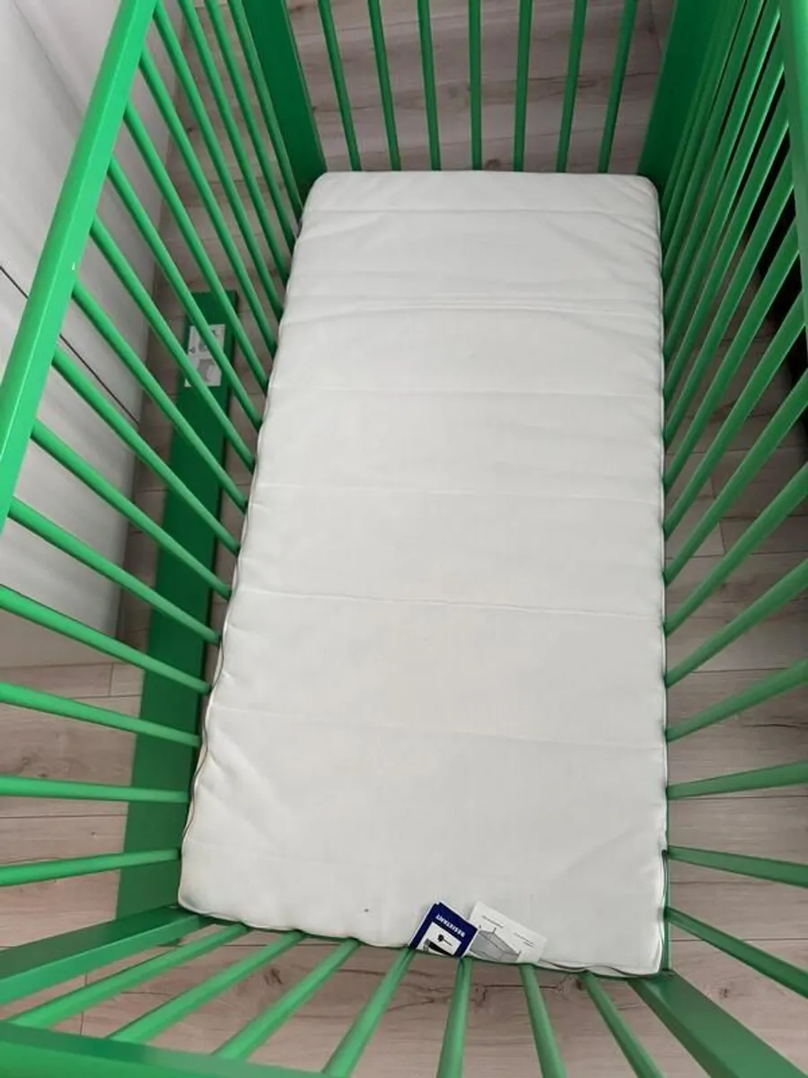 IKEA Gulliver Cot / Toddler bed in Green - Image 2