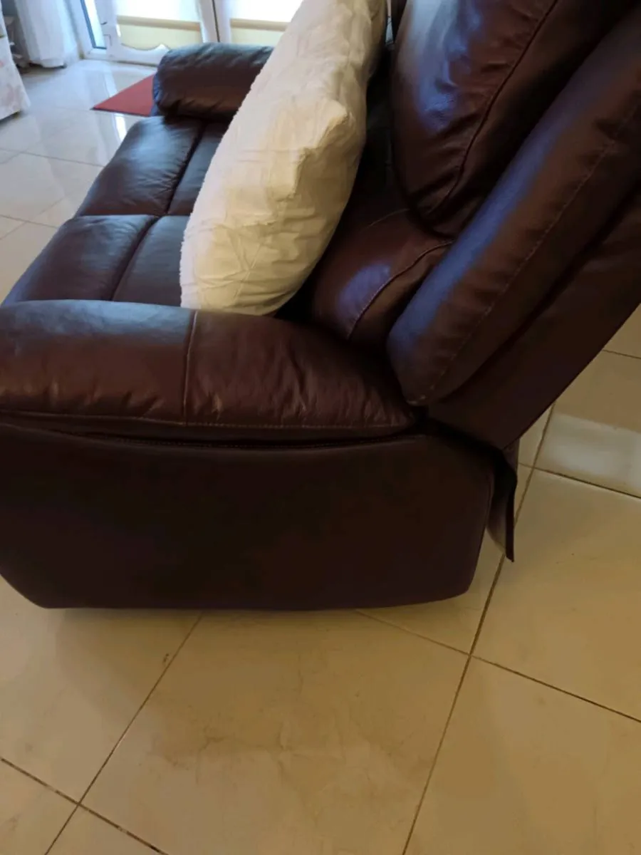 Leather sofa - Image 3