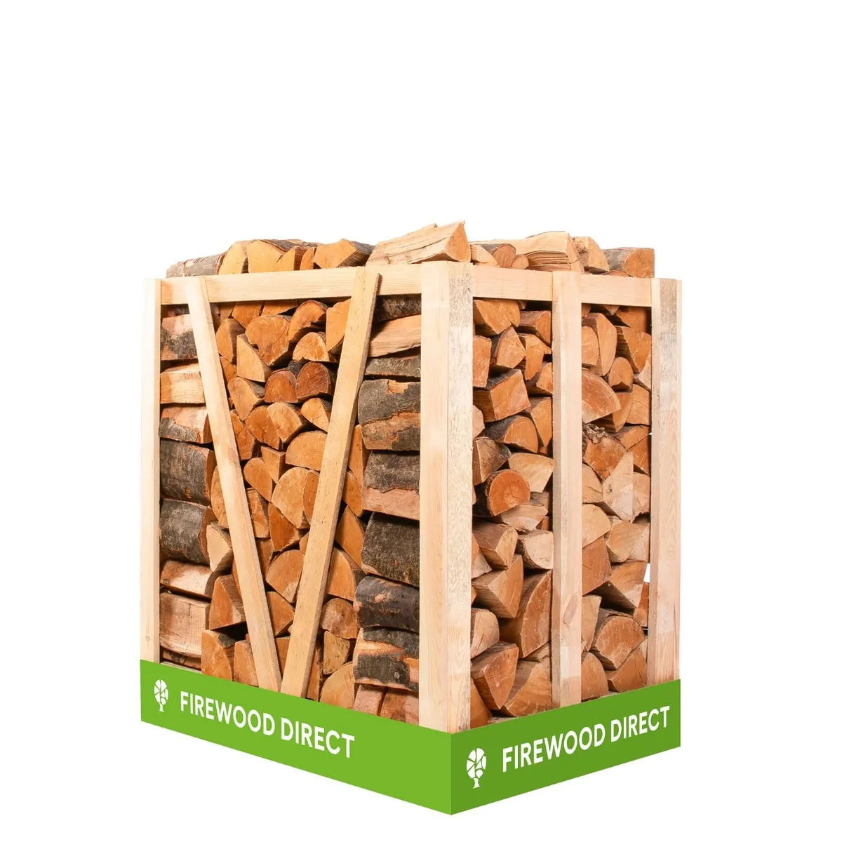 Premium Kiln-Dried Beech Firewood - Medium Crate - Image 1