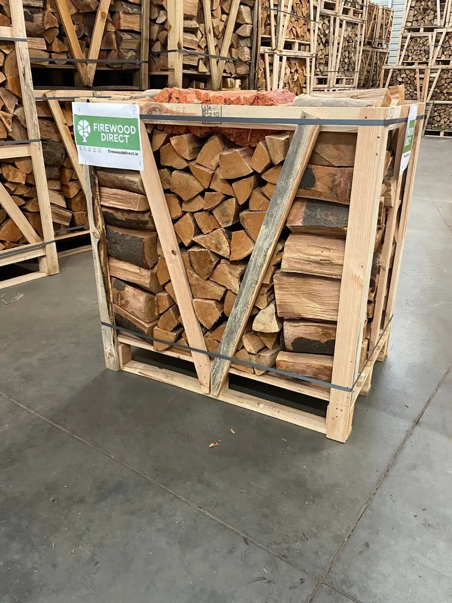 Premium Kiln-Dried Beech Firewood - Medium Crate - Image 3