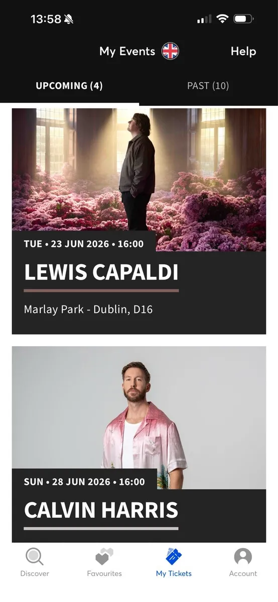 Tickets The weekend , Calvin Harris ,Lewis Capaldi - Image 2