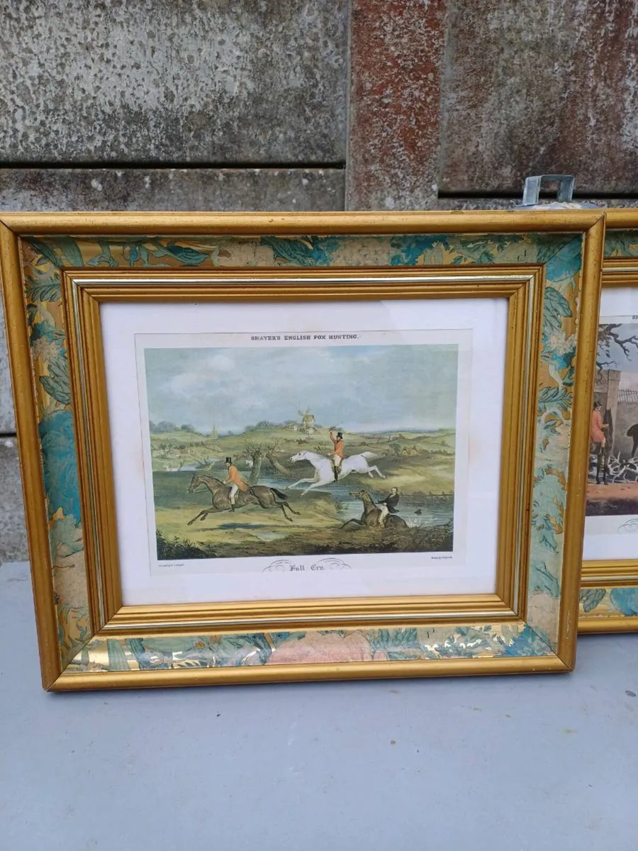 Vintage Fox-Hunting Pictures - Image 3