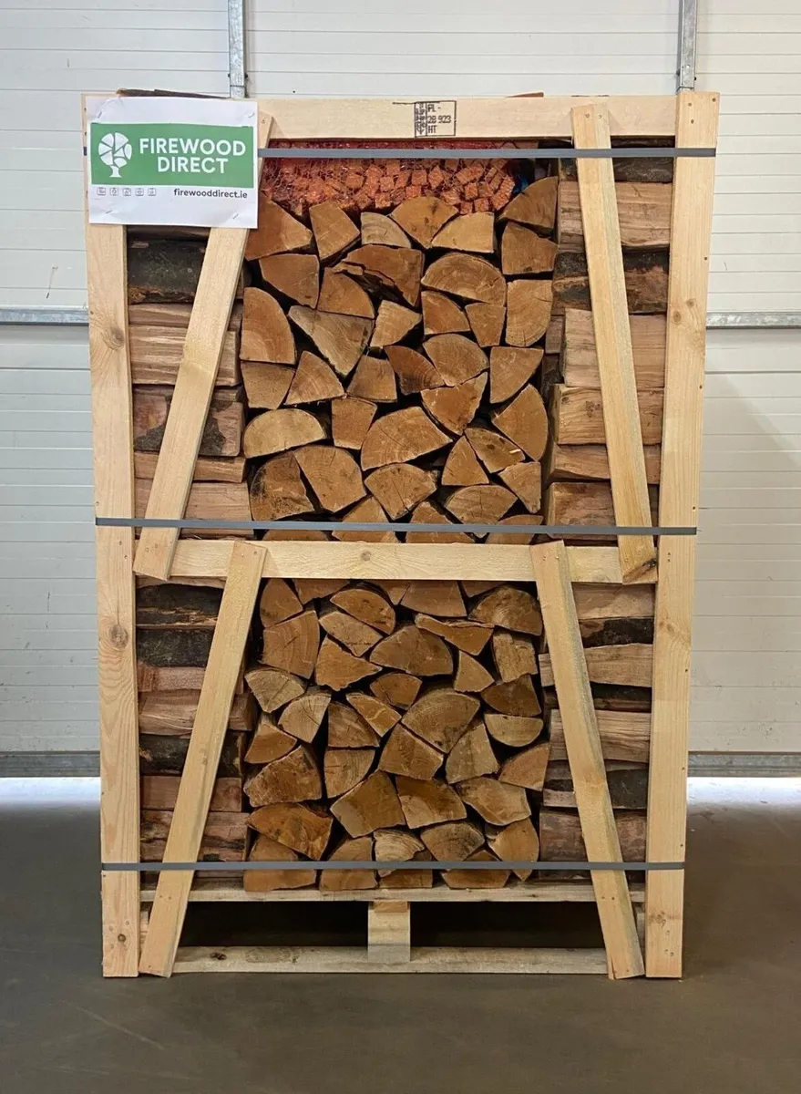 Premium Kiln-Dried Beech Firewood - Big Crate - Image 3