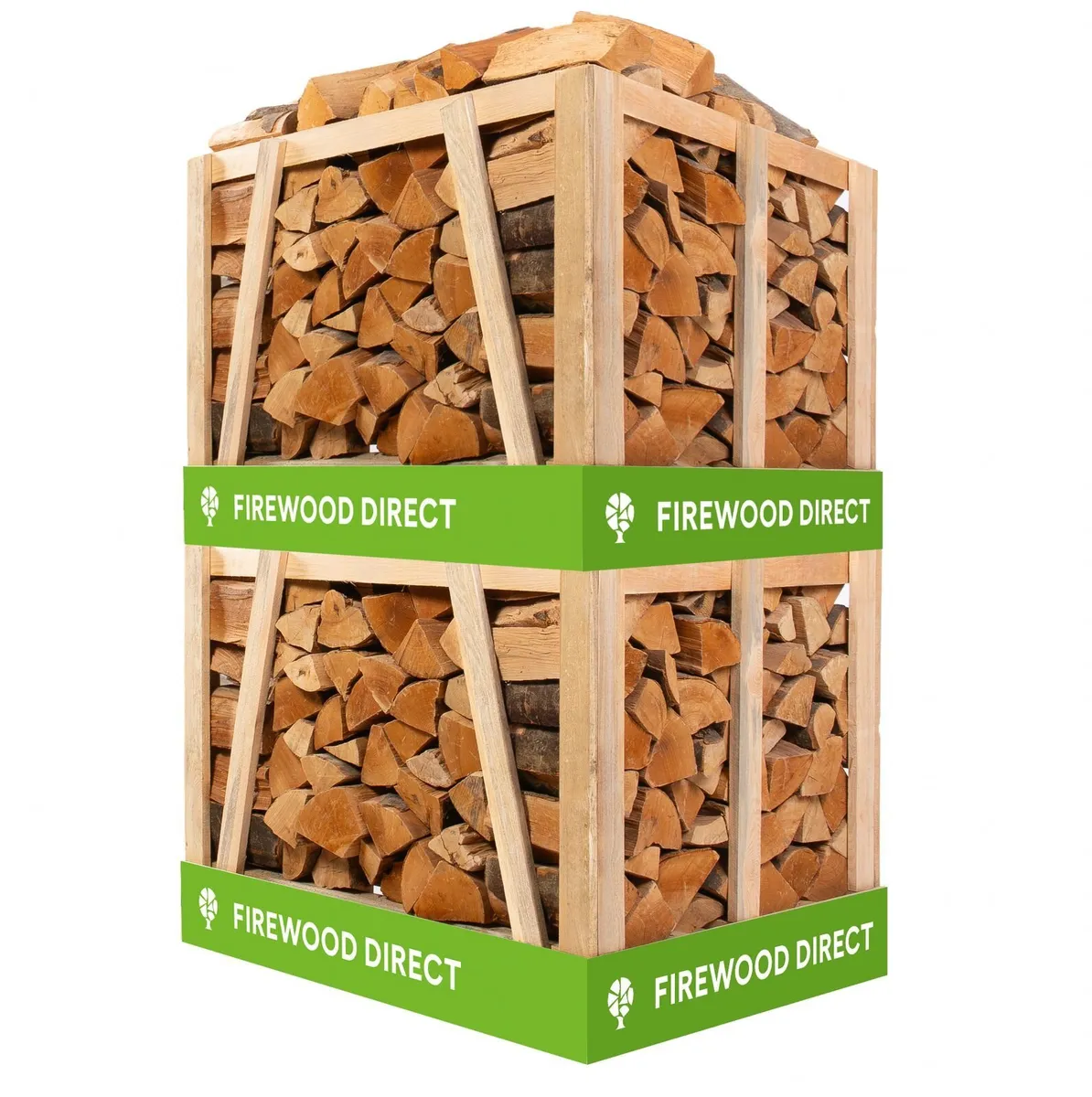 Premium Kiln-Dried Beech Firewood - Double Crate - Image 1
