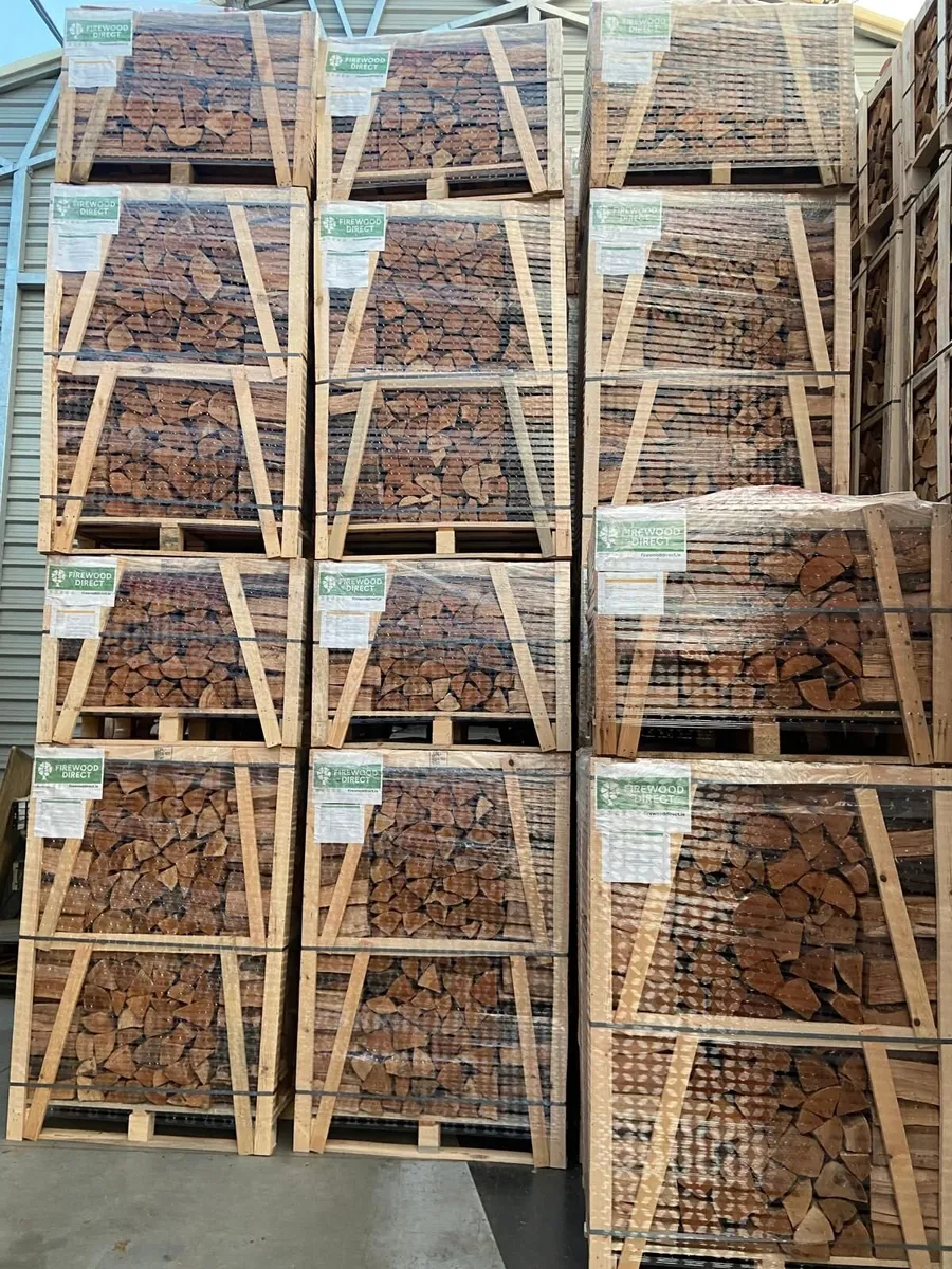 Premium Kiln-Dried Beech Firewood - Double Crate - Image 3