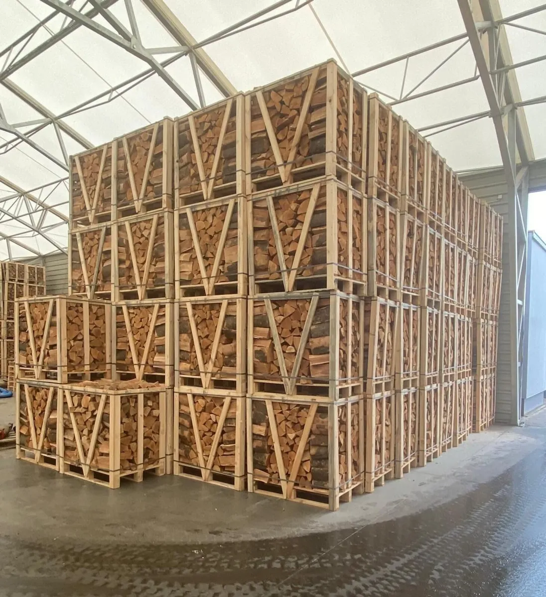 Premium Kiln-Dried Beech Firewood - Double Crate - Image 4