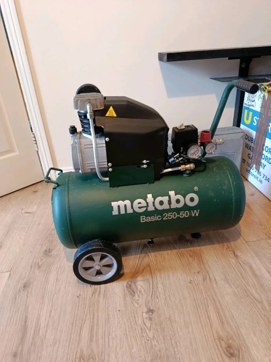 Metabo 50L compressor - Image 1