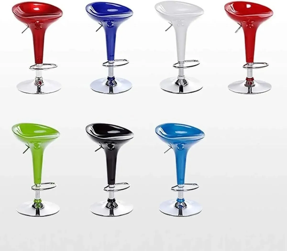 2 Gas Lift Bar Stools – Kitchen & Home Bar - Image 2