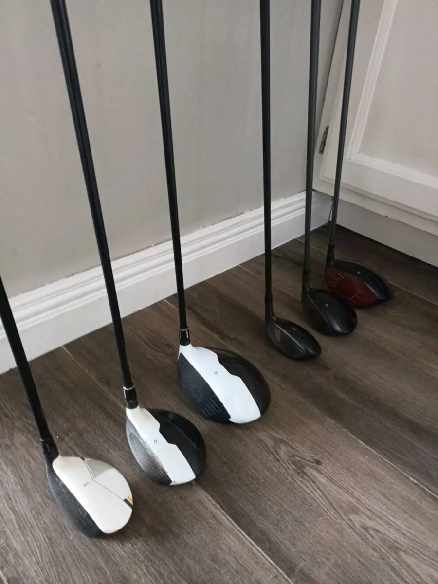 Left hand taylormade drivers and fairway woods - Image 2