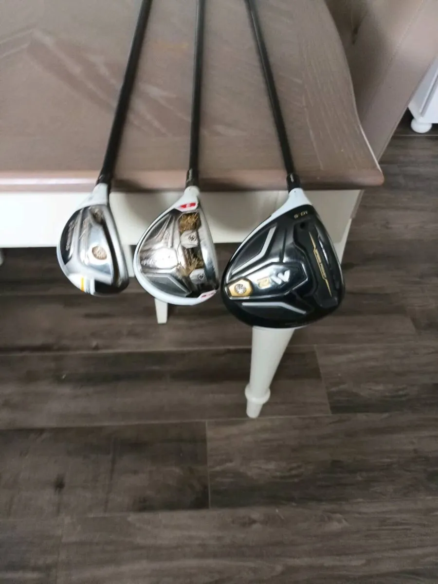 Left hand taylormade drivers and fairway woods - Image 4