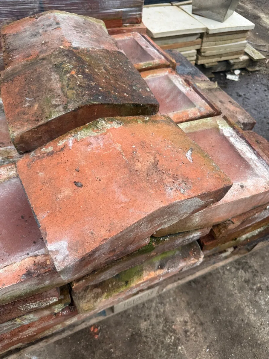 Reclaimed Terracotta clay wall cappings - Image 1