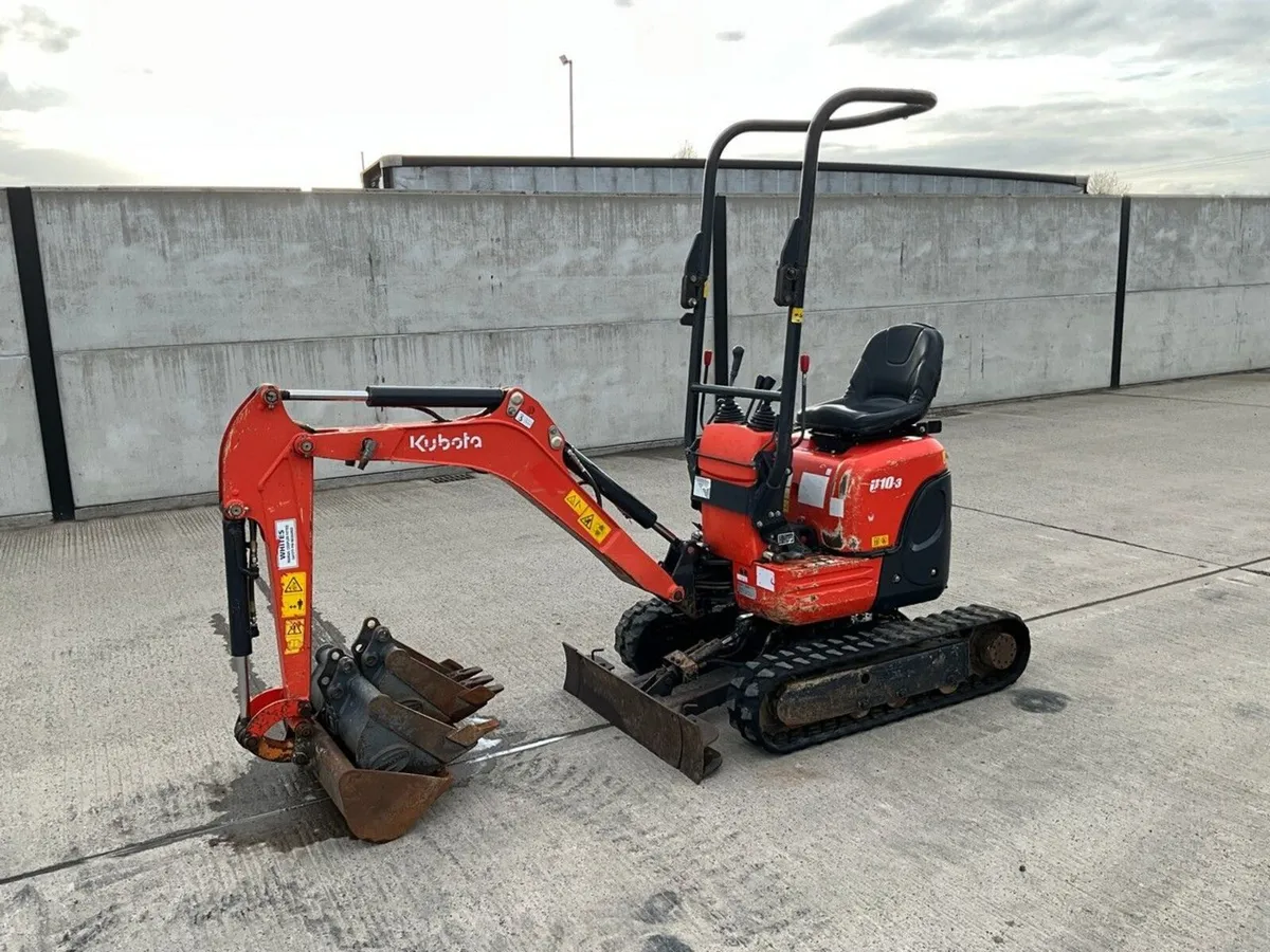 KUBOTA U10-3 1 TON MICRO DIGGER - Image 1