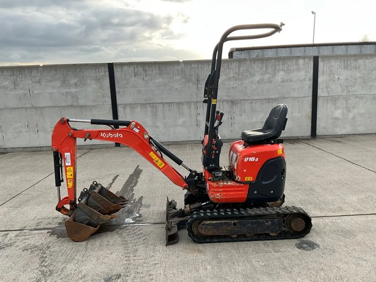 KUBOTA U10-3 1 TON MICRO DIGGER - Image 3