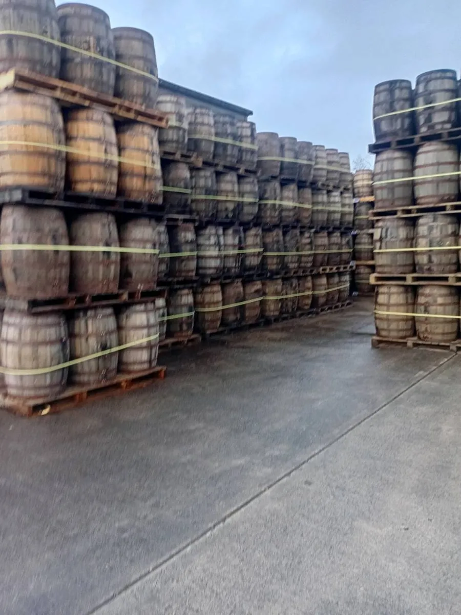 Whiskey barrels - Image 1