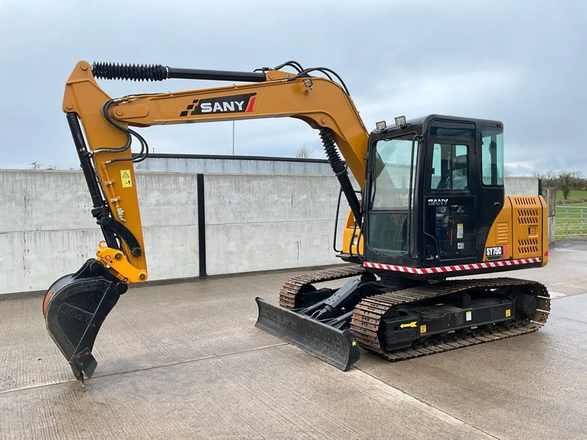 SANY SY75C 7.5 TON EXCAVATOR - Image 1