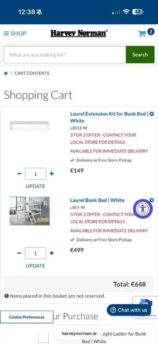 Brand new triple bunk bed (still in the box)! - Image 2