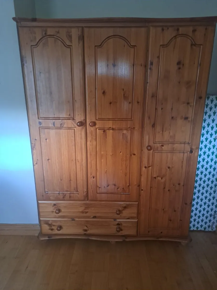 2 Pine Wardrobes - Image 3