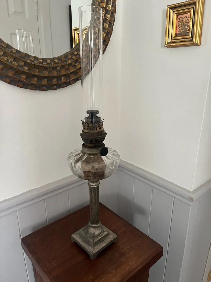 Vintage Oil Lamp - Image 1