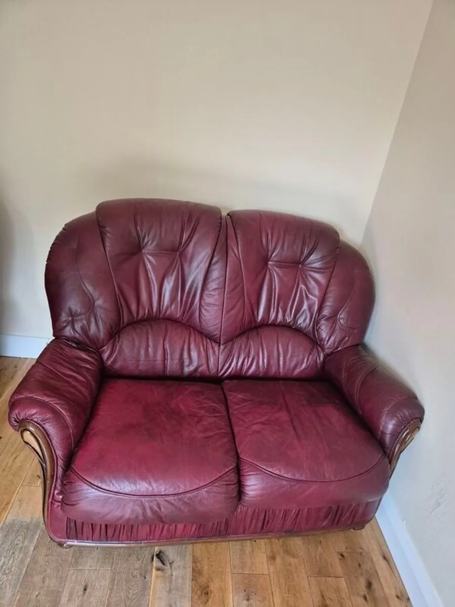 Two Seater Couch and Single Armchair - Image 1