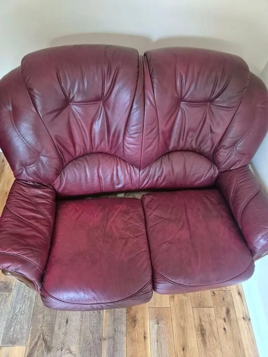 Two Seater Couch and Single Armchair - Image 3