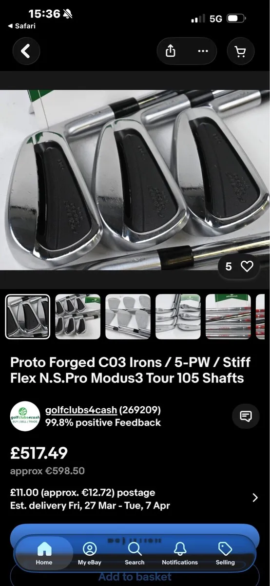 Proto concept irons - Image 1