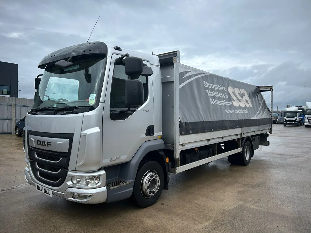 2022 DAF LF 230 12 Ton 22ft Alloy Dropside BoDY - Image 3