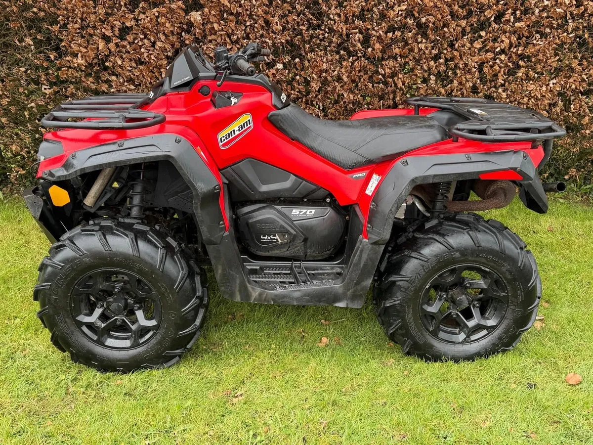 2018 Can Am Outlander Pro 570 Only 300 Hours - Image 2