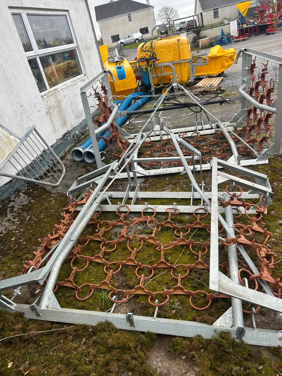 New Galvanised 3m and 4m Chain harrows - Image 2
