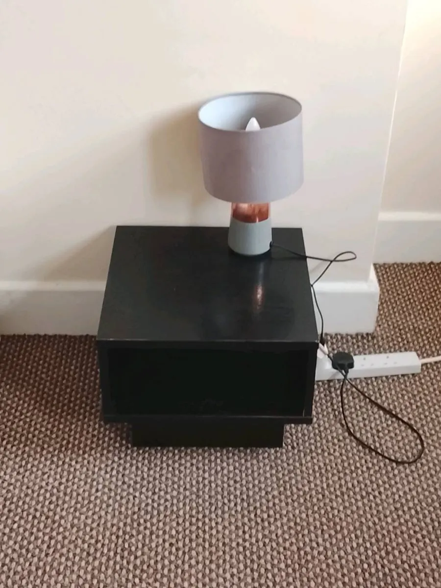 Bed and Bedside Locker For Sale - Image 2