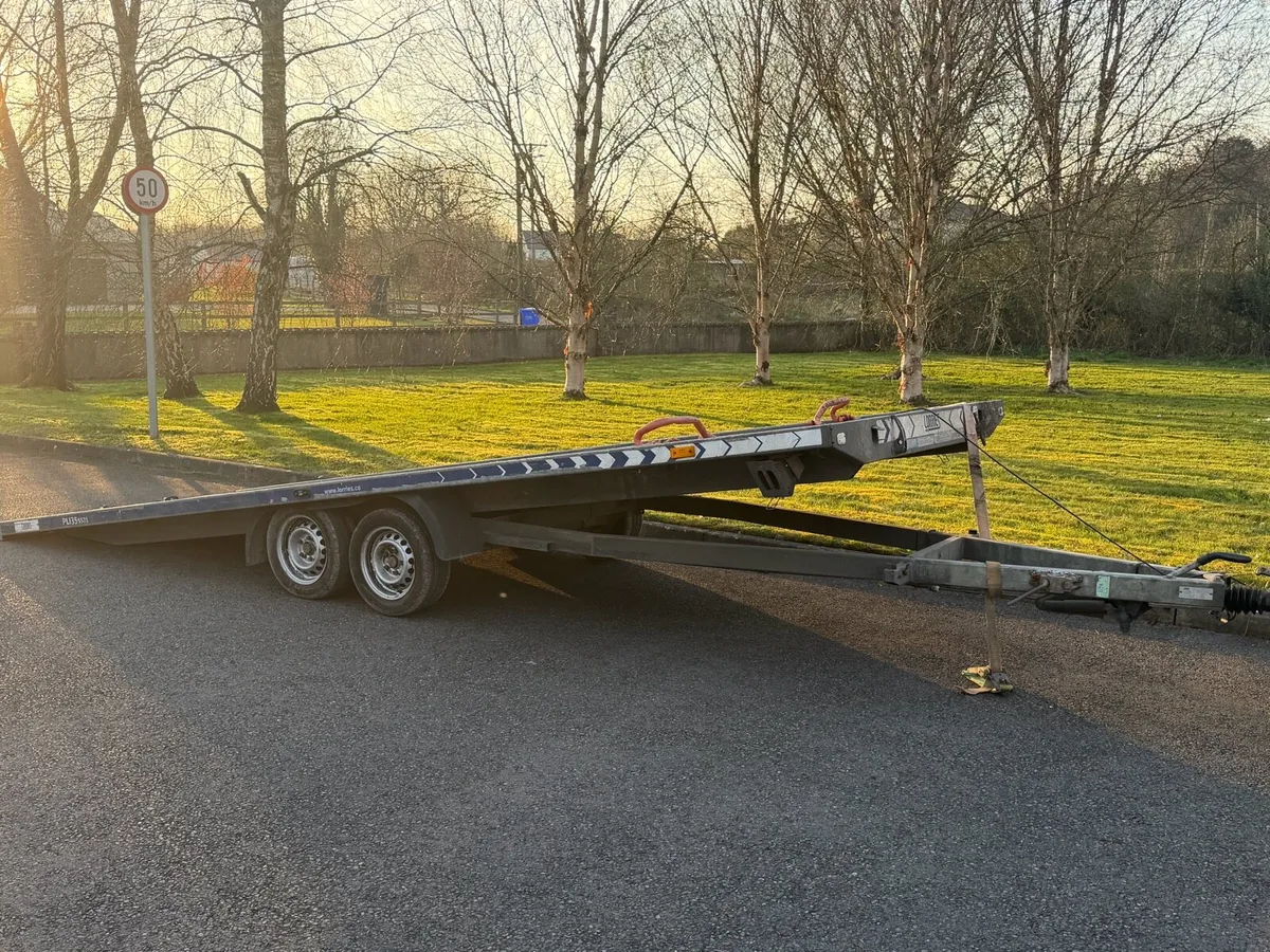 Tilt bed car transport trailer - Image 4