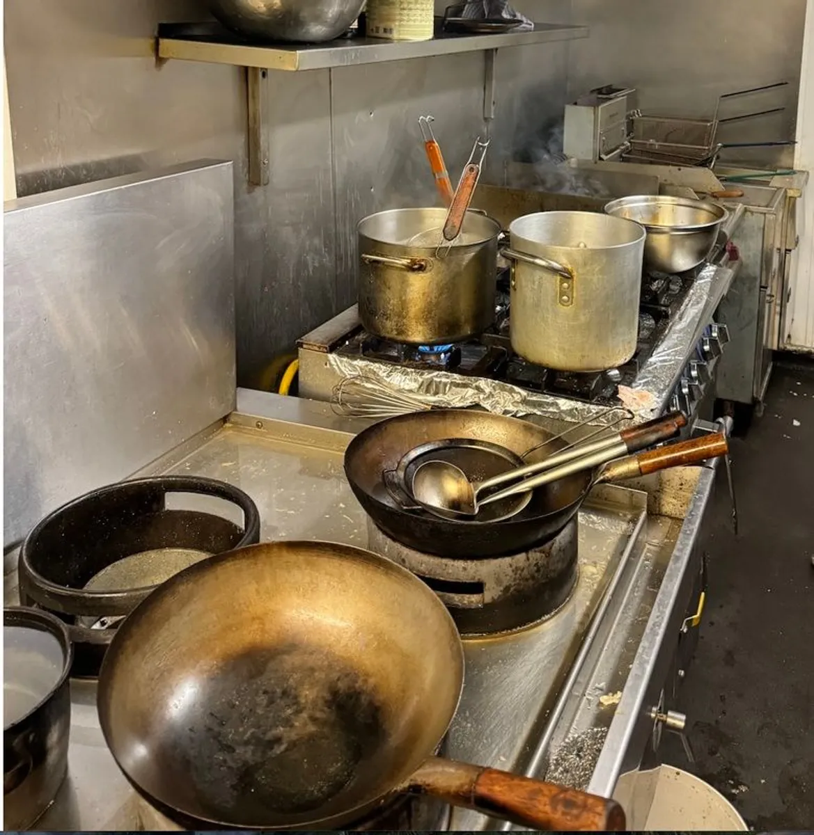 2-Ring Chinese Wok Burner for Sale