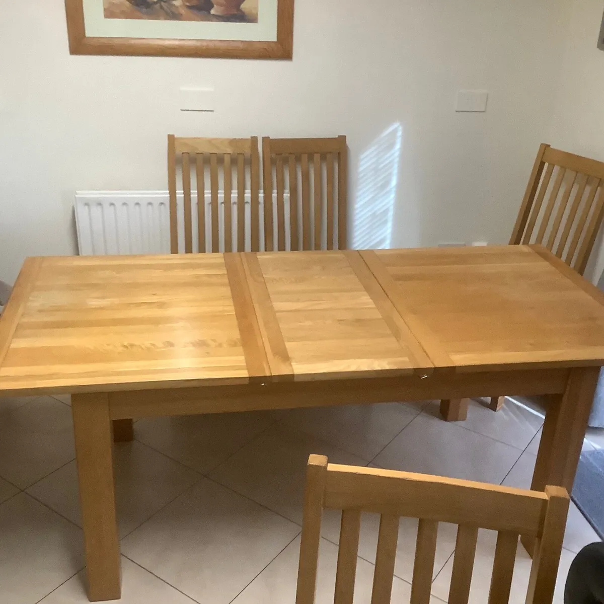 Large dining room wooden table - Image 3