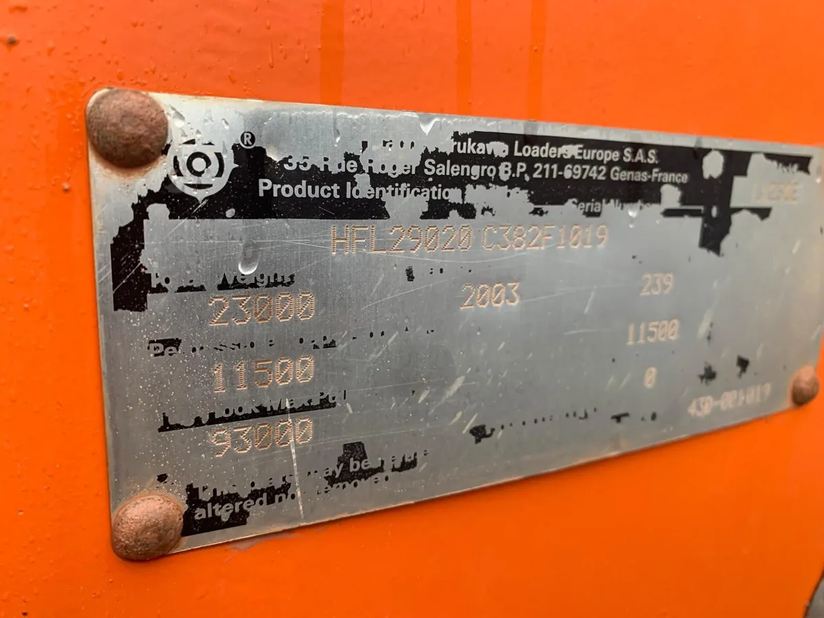 HITACHI LX290E, 2003 - Image 4
