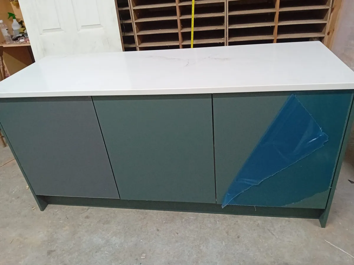 Kitchen island new still in workshop - Image 1
