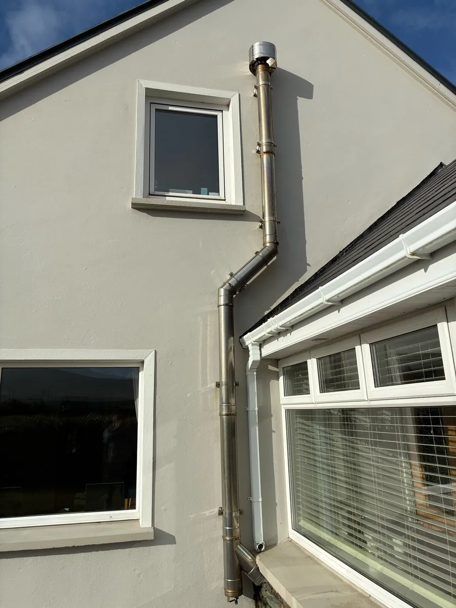 Twin wall stainless steel pipe