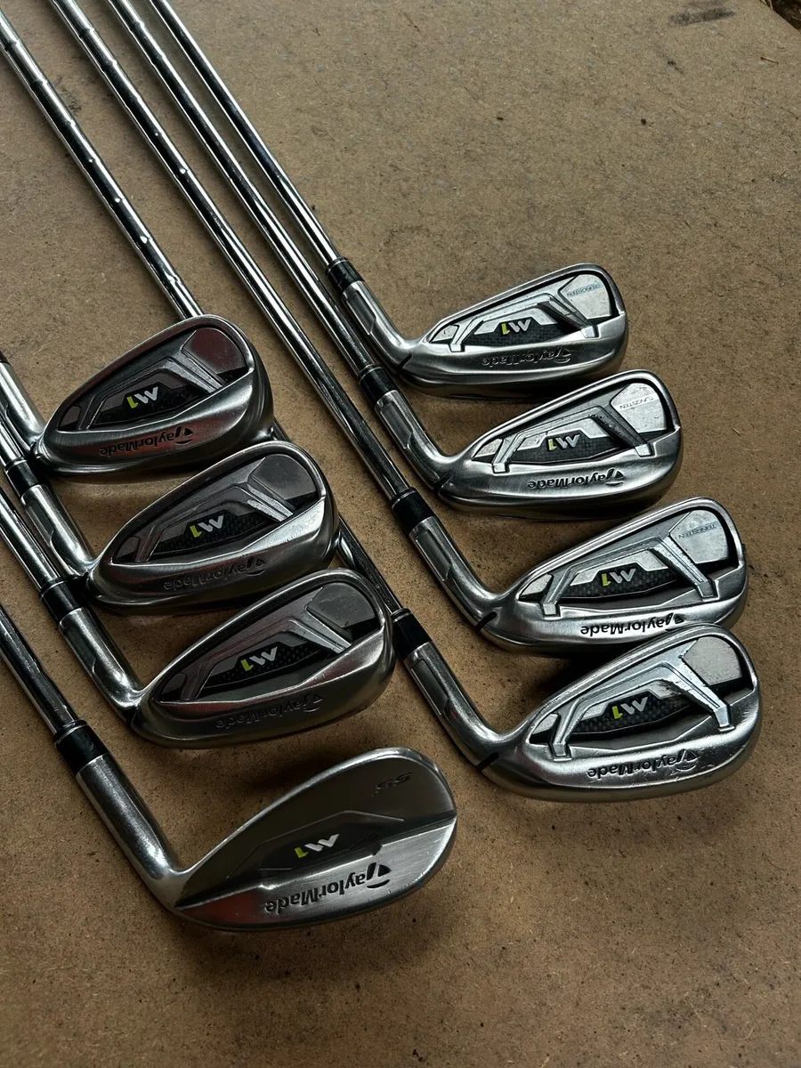 Taylormade M1 Irons 5-PW+AW+SW - Image 1