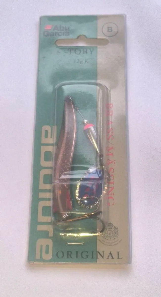 Vintage Abu Toby Droppen hybrid spinner spoon fish - Image 1