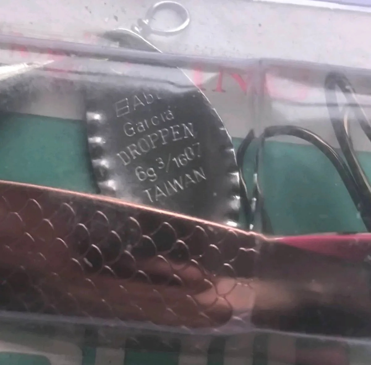 Vintage Abu Toby Droppen hybrid spinner spoon fish - Image 4