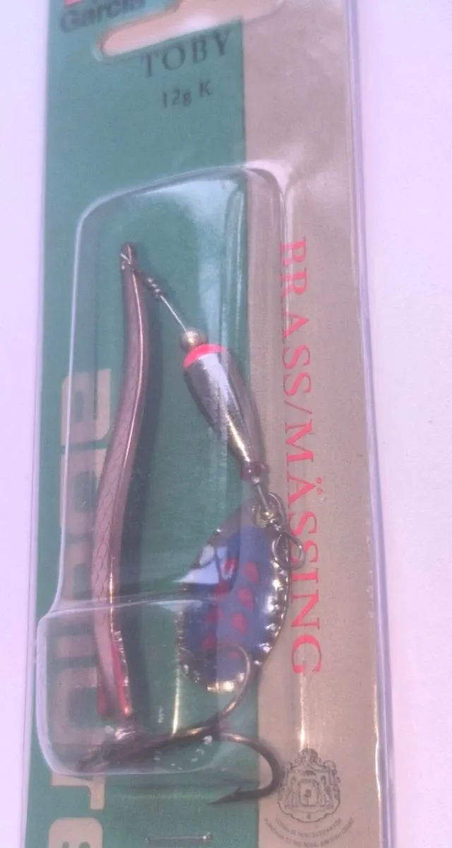 Vintage Abu Toby Droppen hybrid spinner spoon fish - Image 2