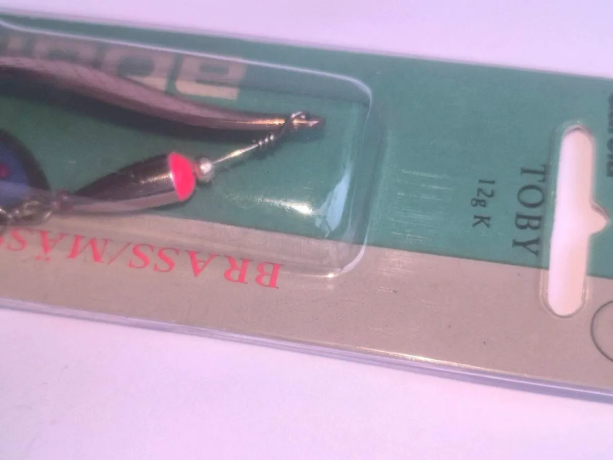 Vintage Abu Toby Droppen hybrid spinner spoon fish - Image 3