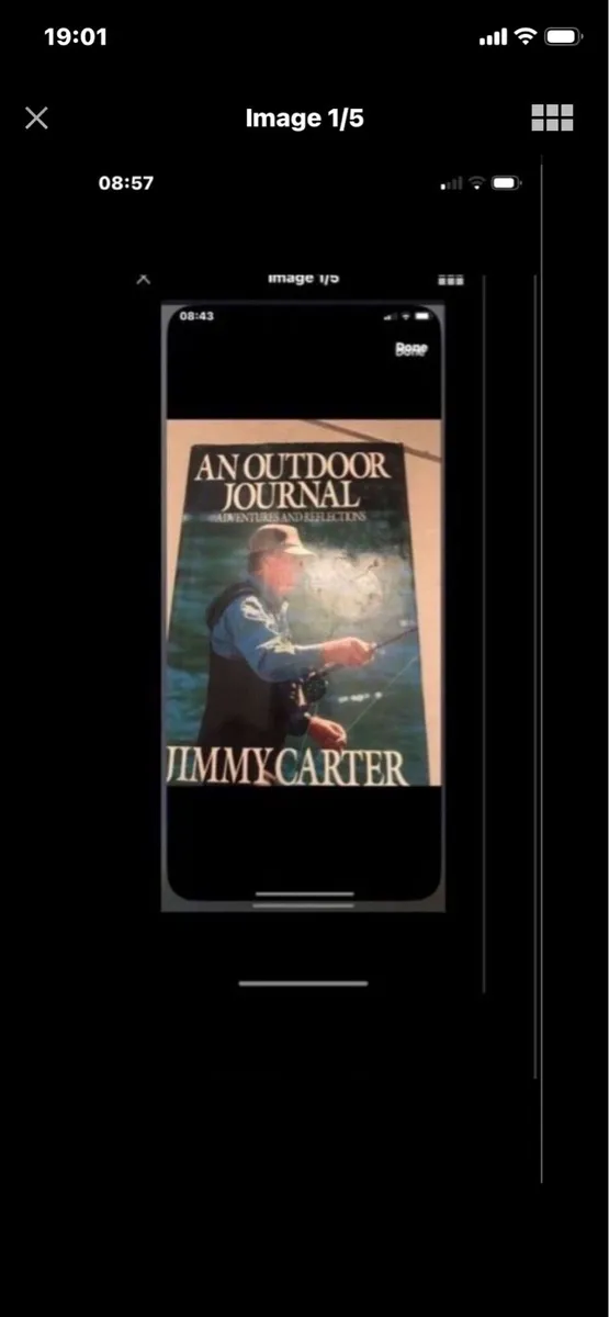 Autographed Jimmy Carter Book - Image 1