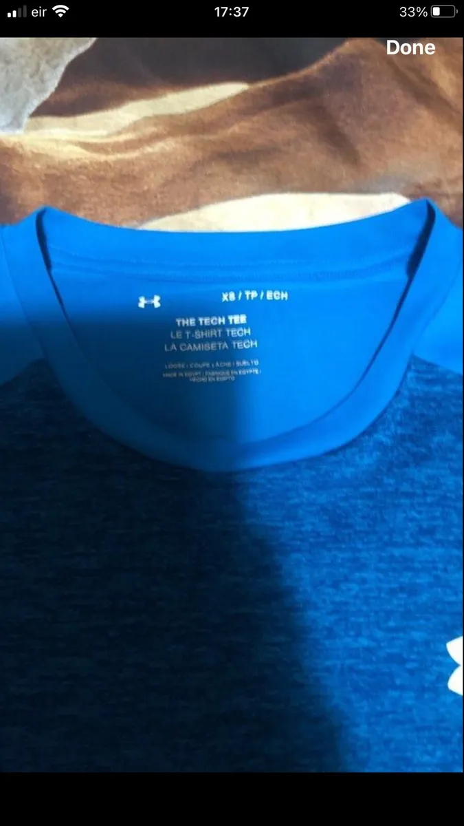 Mens under armour teeshirt size M €5 - Image 3
