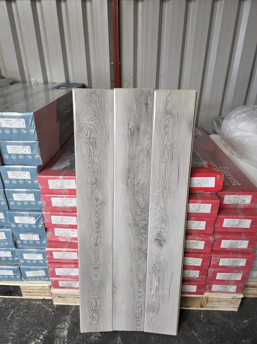 High gloss laminate flooring