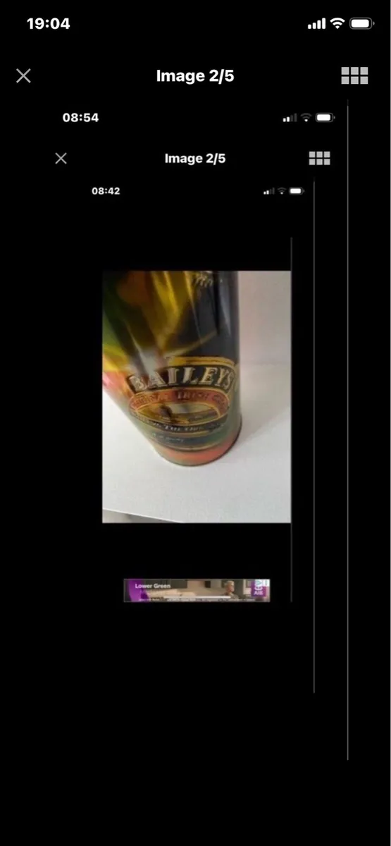 Vintage Baileys Metal Box - Image 2