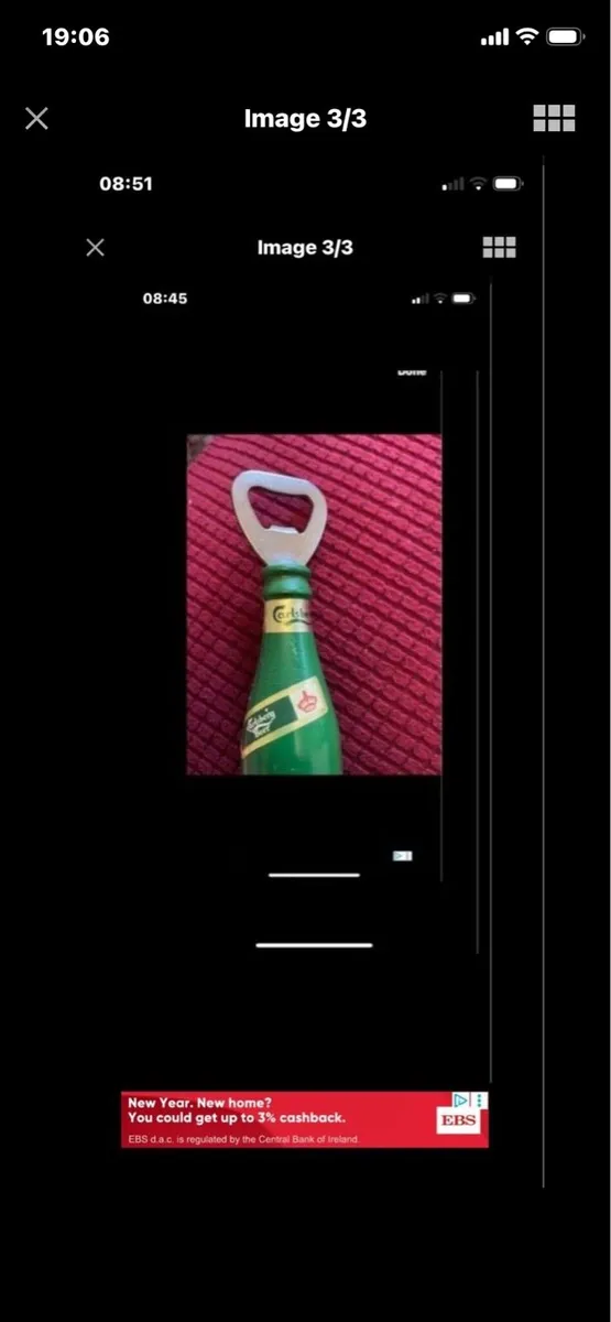 Rare Vintage Carlsberg Bottle Opener - Image 3