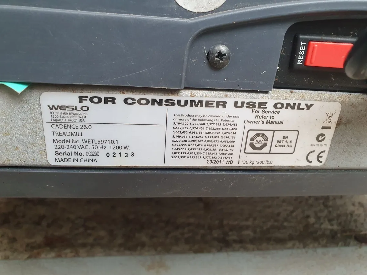 treadmill Weslo Cadence 26 - Image 2