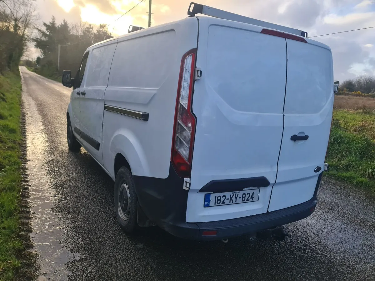Ford Transit Custom 2018 cvrt 11/26  LWB 2.0lt - Image 2