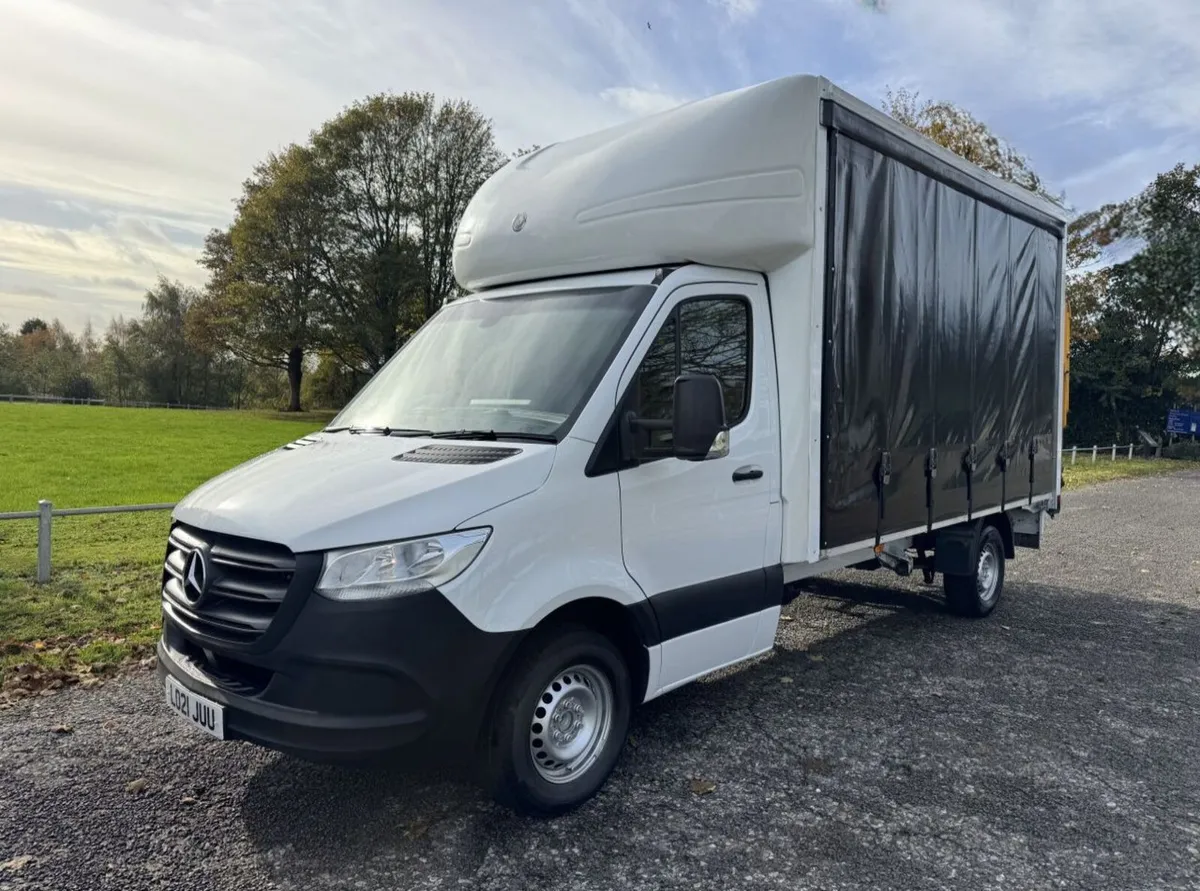 2021 Mercedes-Benz Sprinter Curtain Sider Van - Image 1