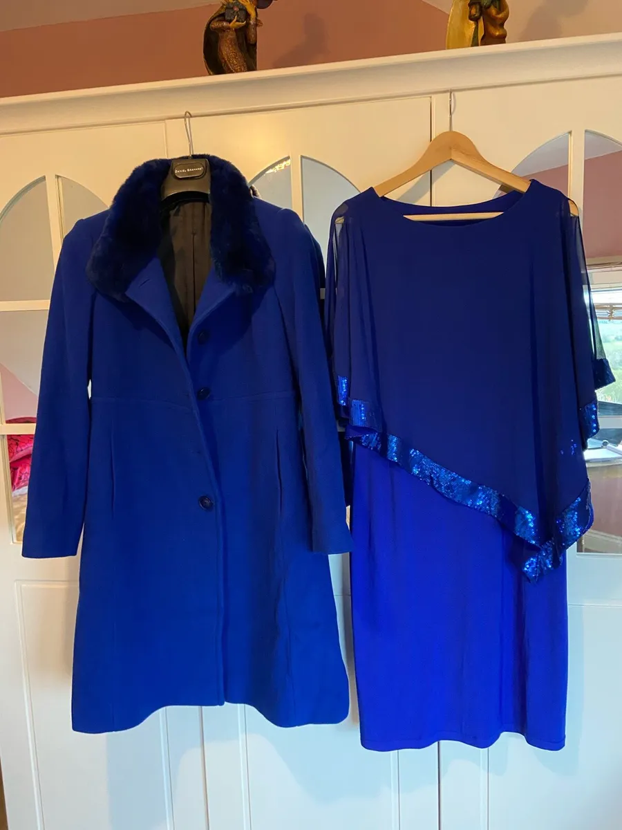 Joseph Ribkoff Dress and a Coat - Image 2